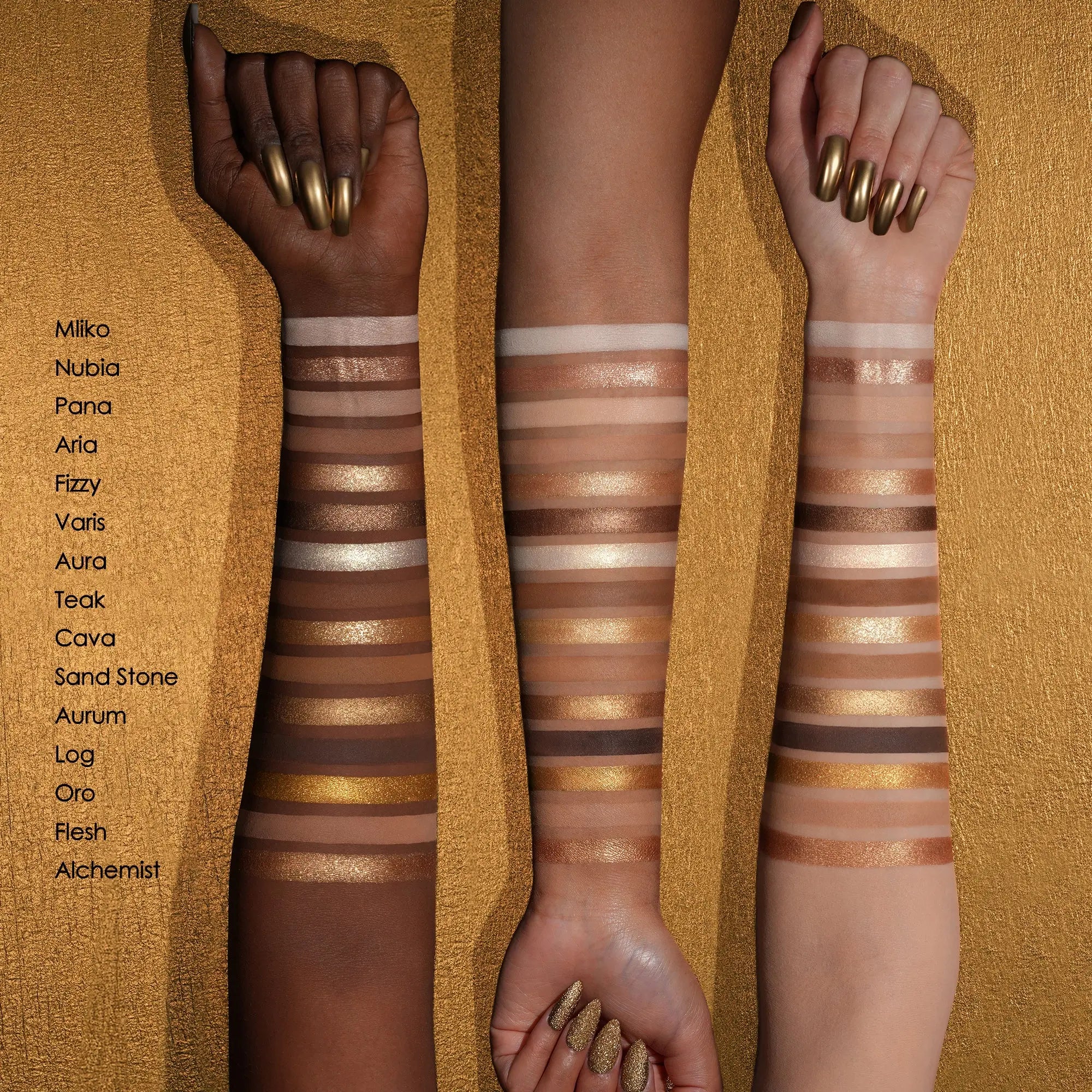 GOLDEN EYESHADOW PALETTE - Image 5