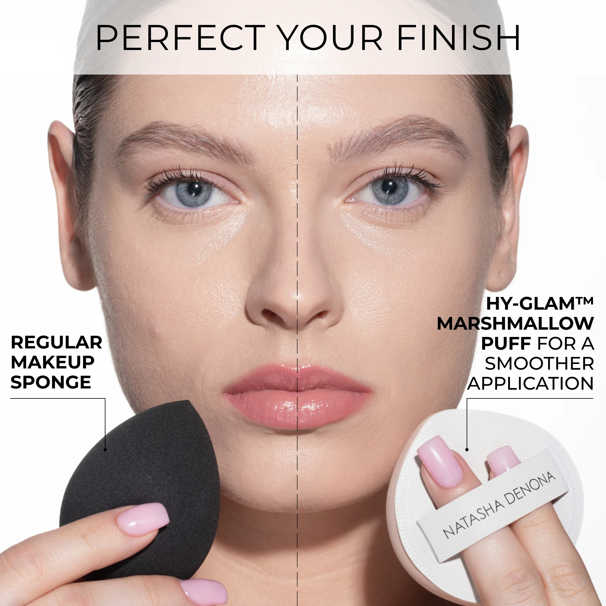 HY-GLAM MARSHMALLOW PUFF WITH CASE - Image 5