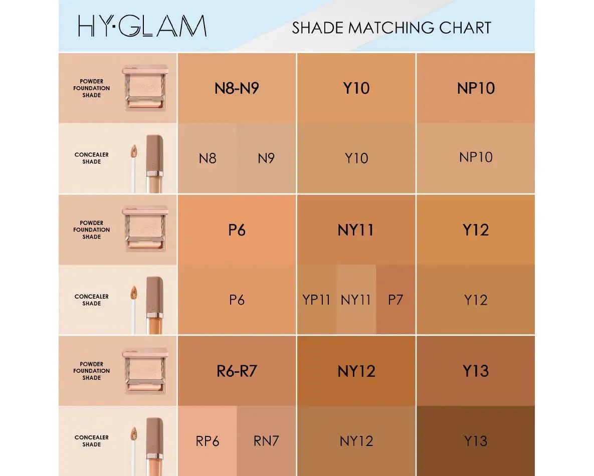 HY-GLAM POWDER FOUNDATION - Image 82